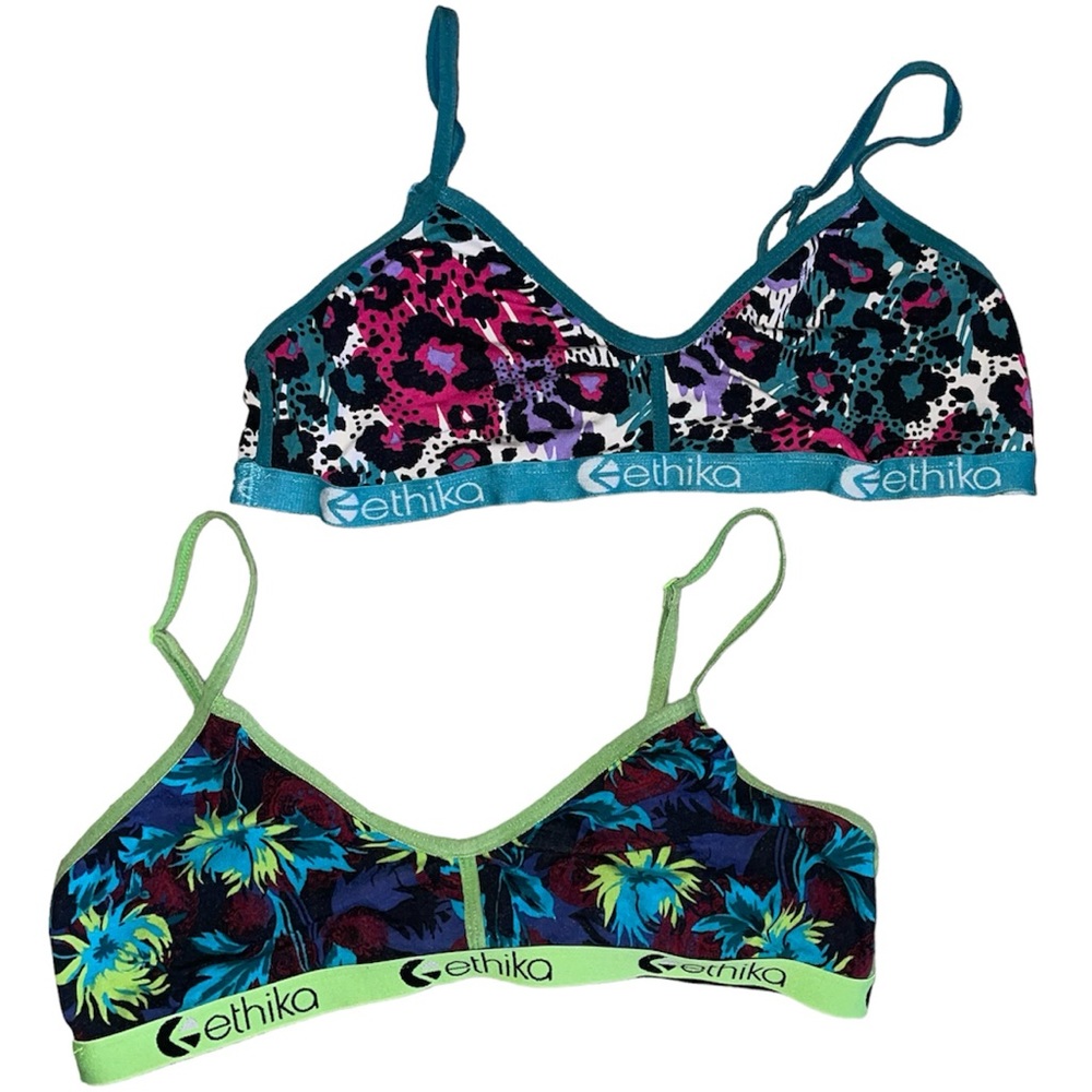 Ethika Women's Bralette Bundle Lot of 2 size Large